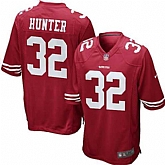 Nike Men & Women & Youth 49ers #32 Hunter Red Team Color Game Jersey,baseball caps,new era cap wholesale,wholesale hats